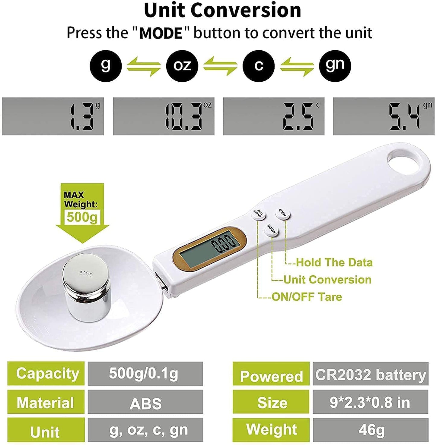 Digital Measuring Spoon Scale